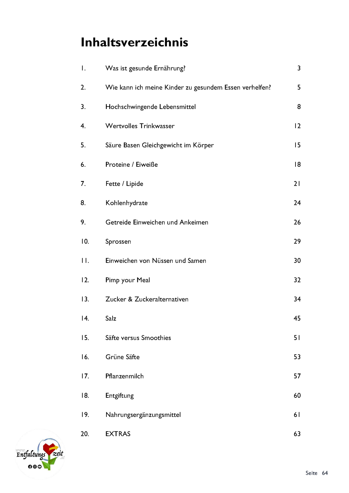 Gesunde Ernährung für die ganze Familie - Teil 1 Fachwissen / eBook