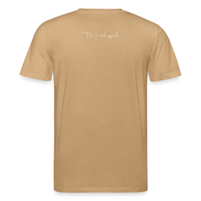 Nur 3 Trōpfen entfernt v2 - Unisex Bio-T-Shirt - Karamell 