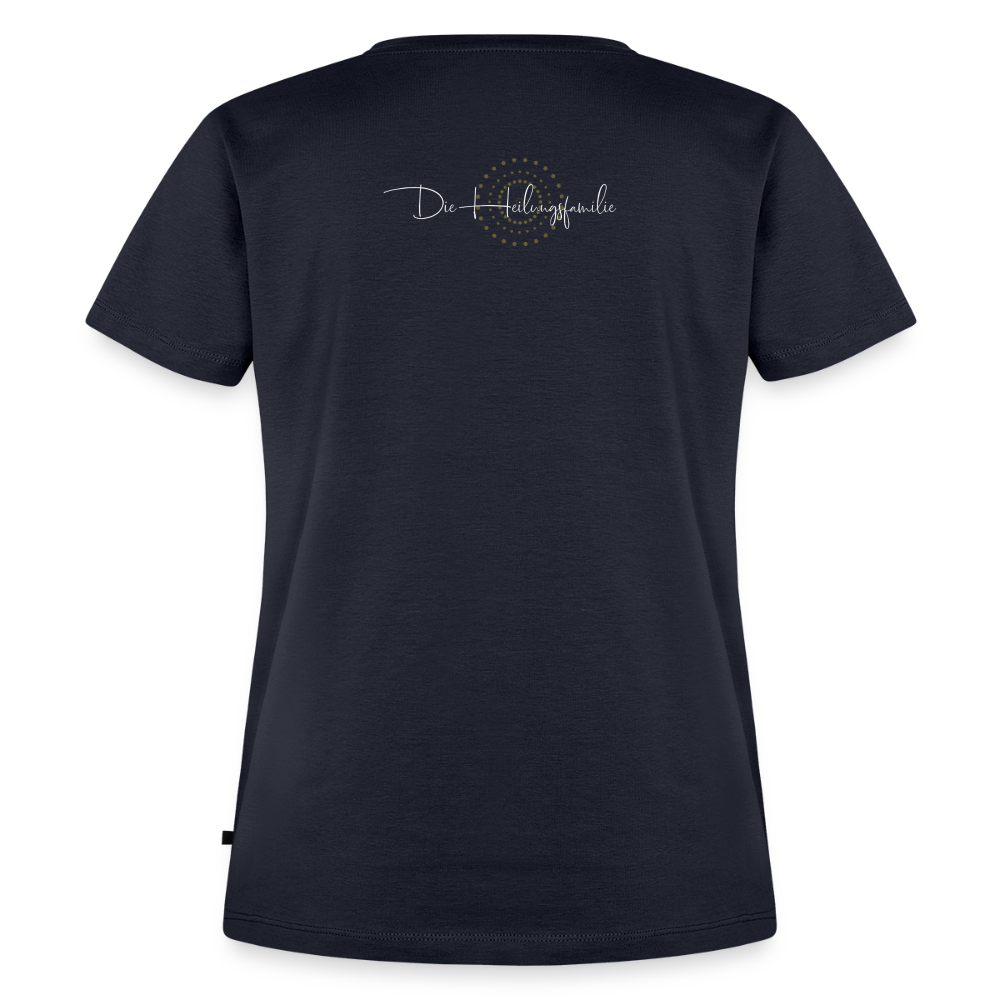 Nur 3 Trōpfen entfernt - Frauen Premium T-Shirt - Navy