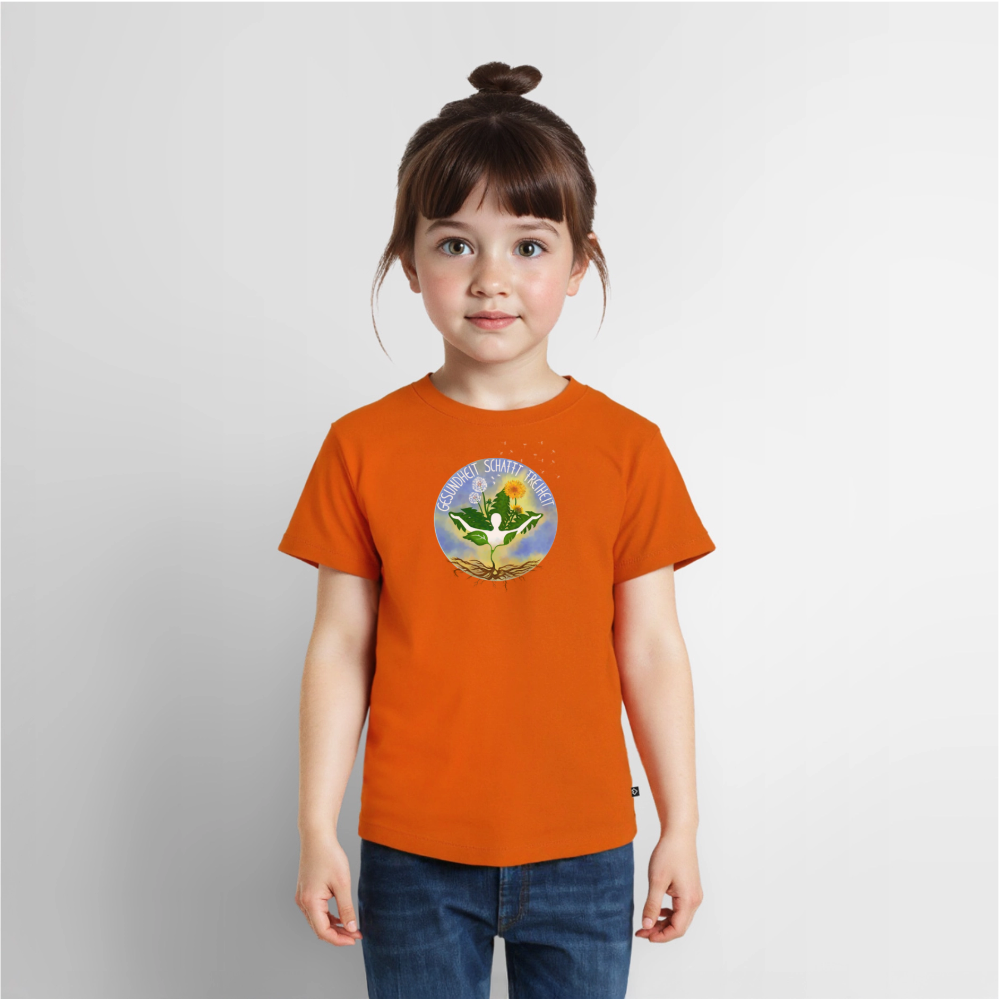 Gesundheit schafft Freiheit (Born to be Freigeist) / Kinder Premium T-Shirt - Orange 