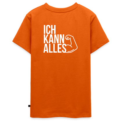 Gesundheit schafft Freiheit (Ich kann alles) / Teenager Premium T-Shirt - Orange 