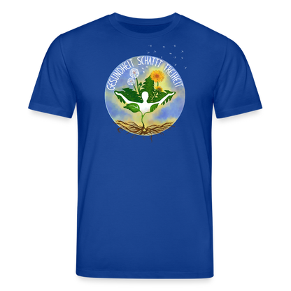 Gesundheit schafft Freiheit (Zurück zur Natur) / 100% Bio T-Shirt Herren - Dunkelblau