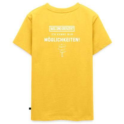 Gesundheit schafft Freiheit (Ich kenne nur Möglichkeiten) / Teenager Premium T-Shirt - Gelb