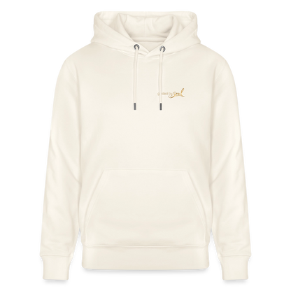 be the change - gbS /female - 100% Bio-Hoodie Unisex CRUISER - Naturweiß 