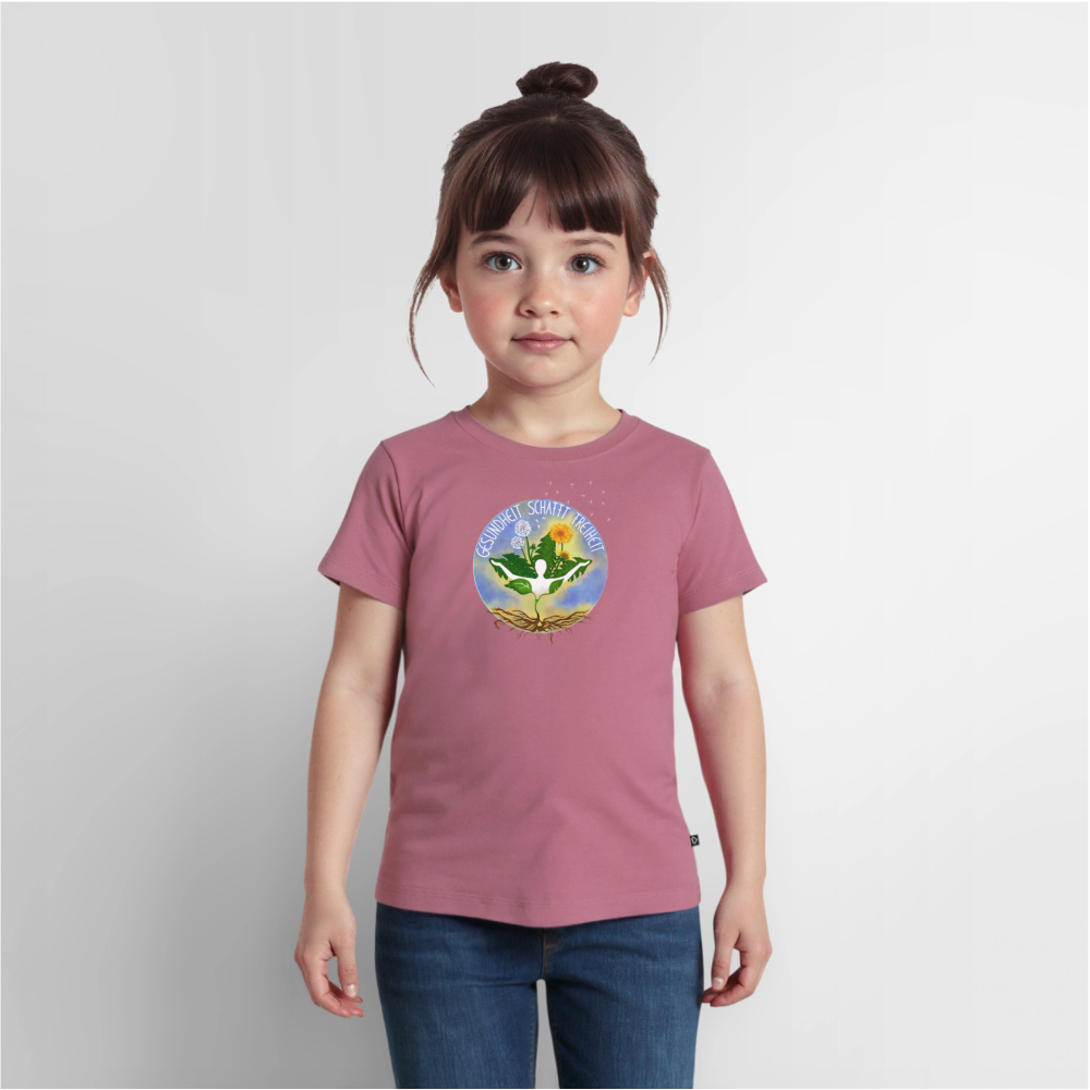 Gesundheit schafft Freiheit (Eins mit der Natur) / Kinder Premium T-Shirt - Mauve