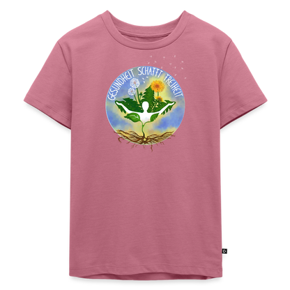 Gesundheit schafft Freiheit (Eins mit der Natur) / Kinder Premium T-Shirt - Mauve