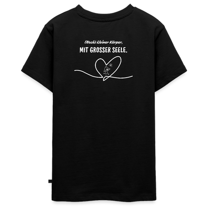 Gesundheit schafft Freiheit (Eins mit der Natur) / Teenager Premium T-Shirt - Schwarz