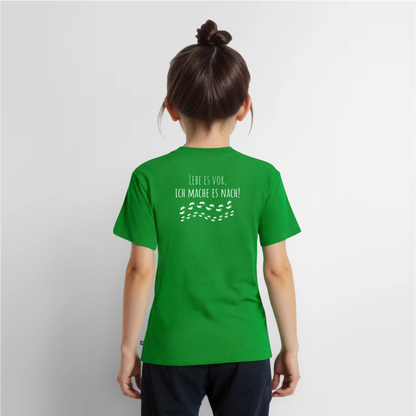 Gesundheit schafft Freiheit (Lebe es vor, ich mache es nach!) / Kinder Premium T-Shirt - Grün