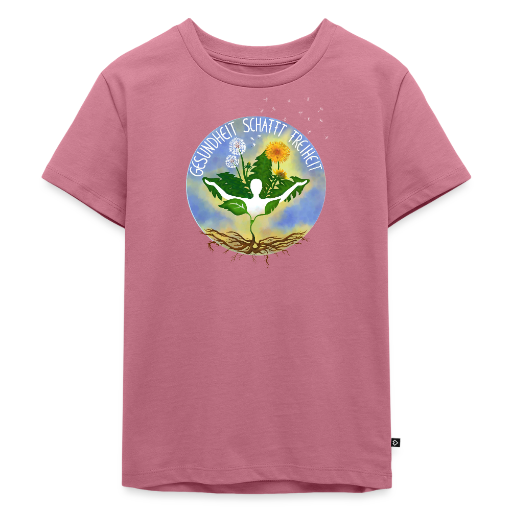 Gesundheit schafft Freiheit (Ich kann alles) / Kinder Premium T-Shirt - Mauve