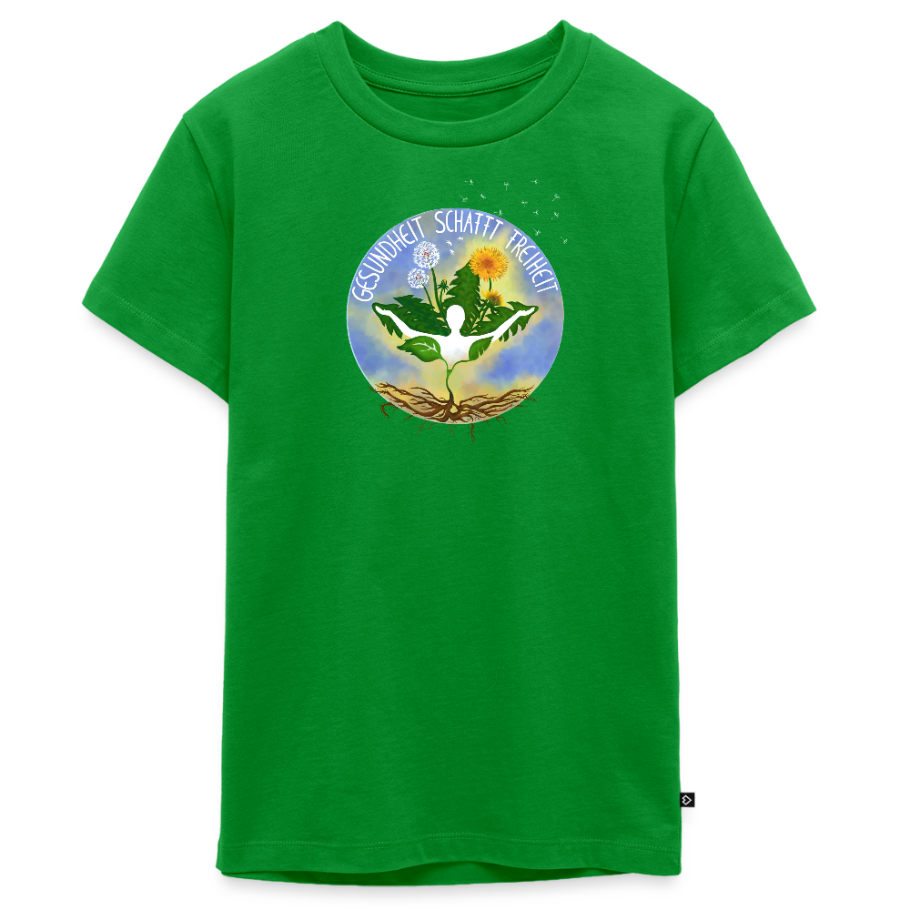Gesundheit schafft Freiheit (Lebe es vor, ich maches es nach) / Teenager Premium T-Shirt - Grün