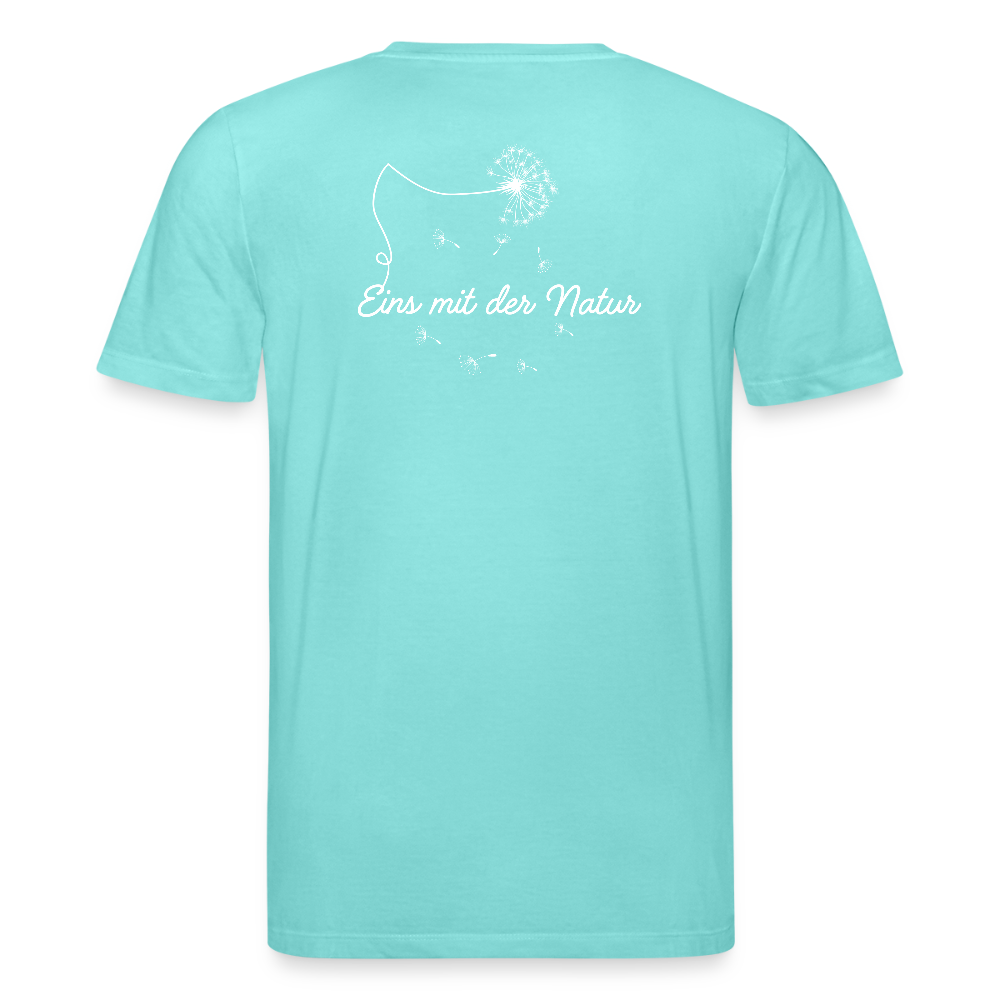 Gesundheit schafft Freiheit (Eins mit der Natur) / 100% Bio T-Shirt Herren - Poolblau