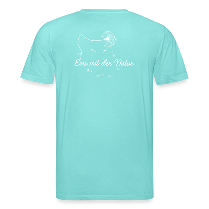 Gesundheit schafft Freiheit (Eins mit der Natur) / 100% Bio T-Shirt Herren - Poolblau
