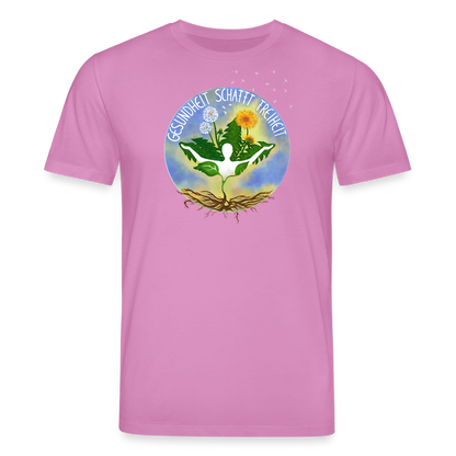 Gesundheit schafft Freiheit (FREI) / 100% Bio T-Shirt Herren - Pink