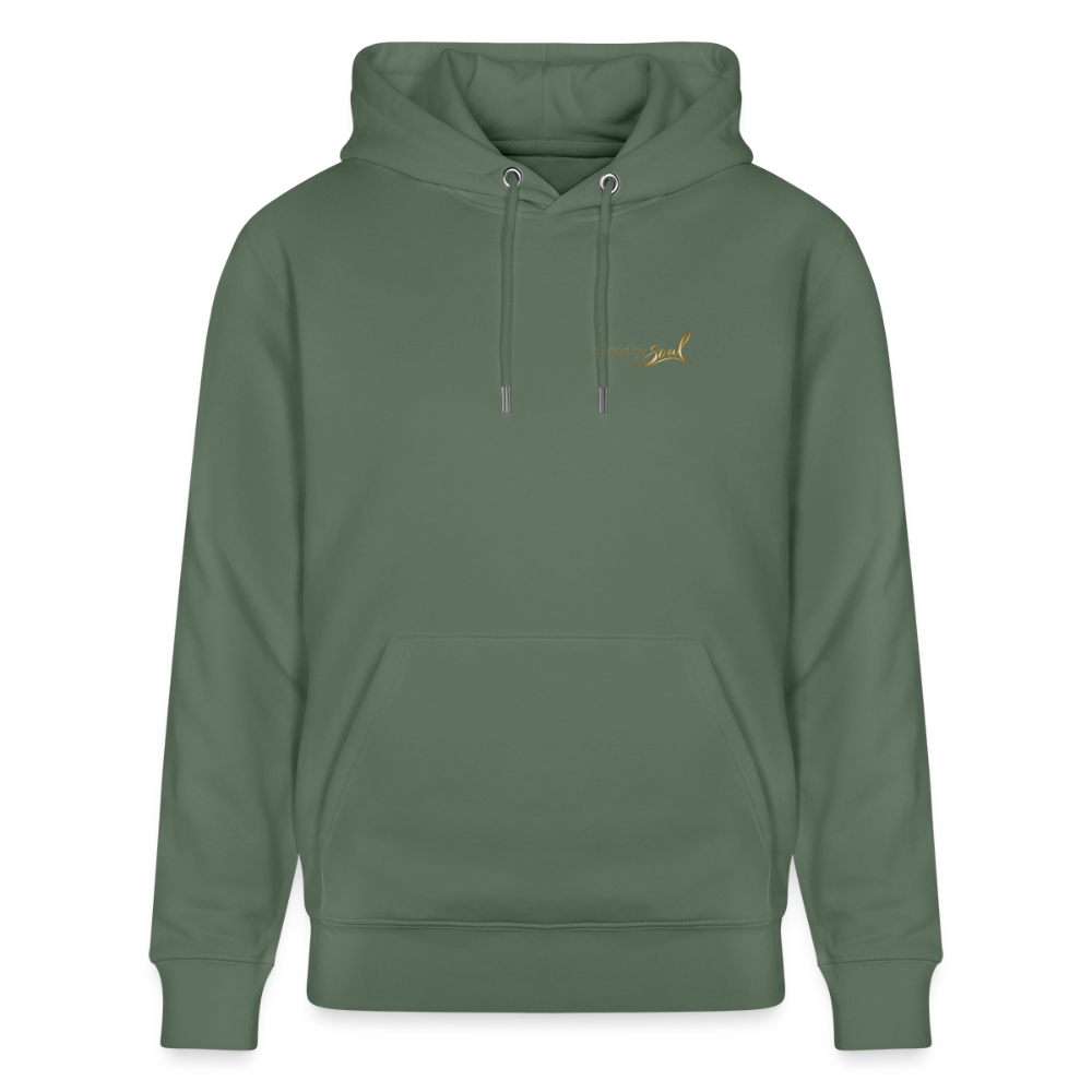 be the change - gbS /female - 100% Bio-Hoodie Unisex CRUISER - Tanngrün
