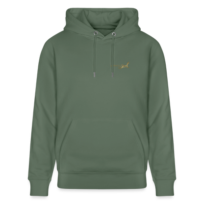 be the change - gbS /female - 100% Bio-Hoodie Unisex CRUISER - Tanngrün