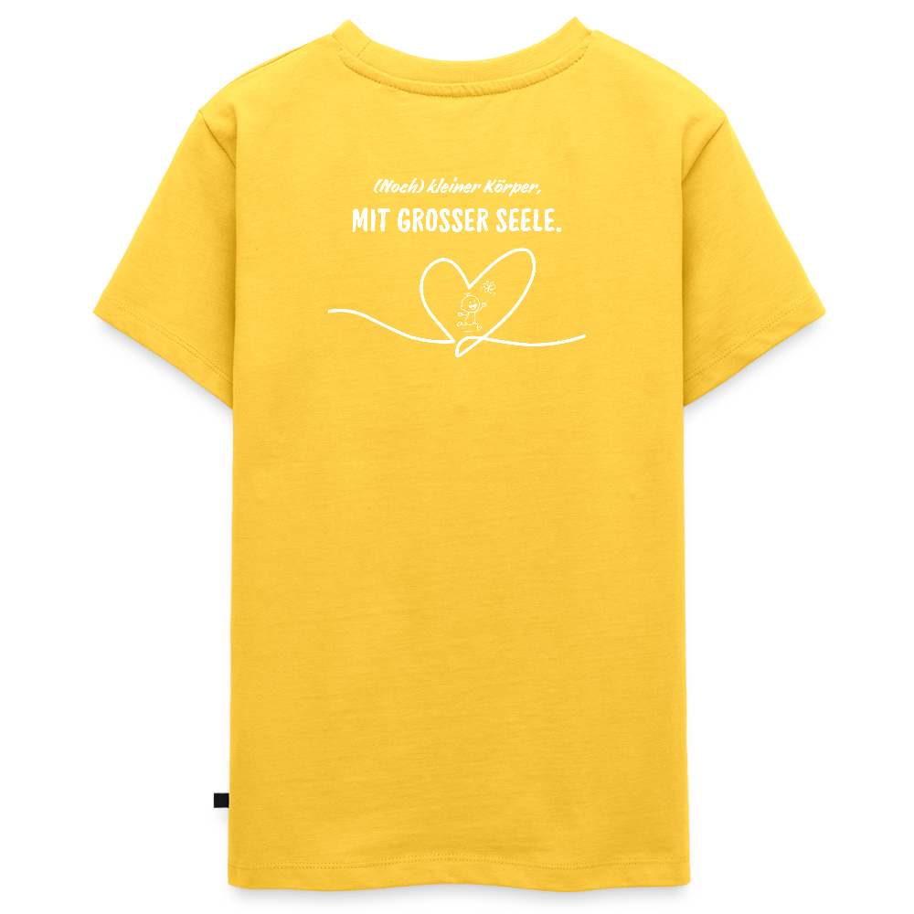Gesundheit schafft Freiheit (Eins mit der Natur) / Teenager Premium T-Shirt - Gelb
