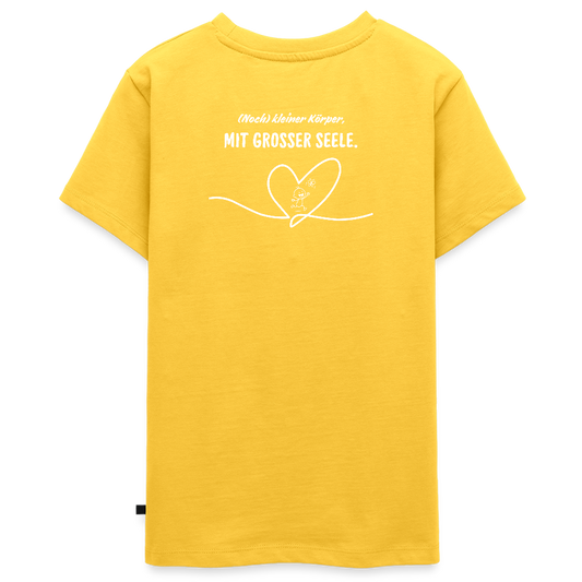 Gesundheit schafft Freiheit (Eins mit der Natur) / Teenager Premium T-Shirt - Gelb