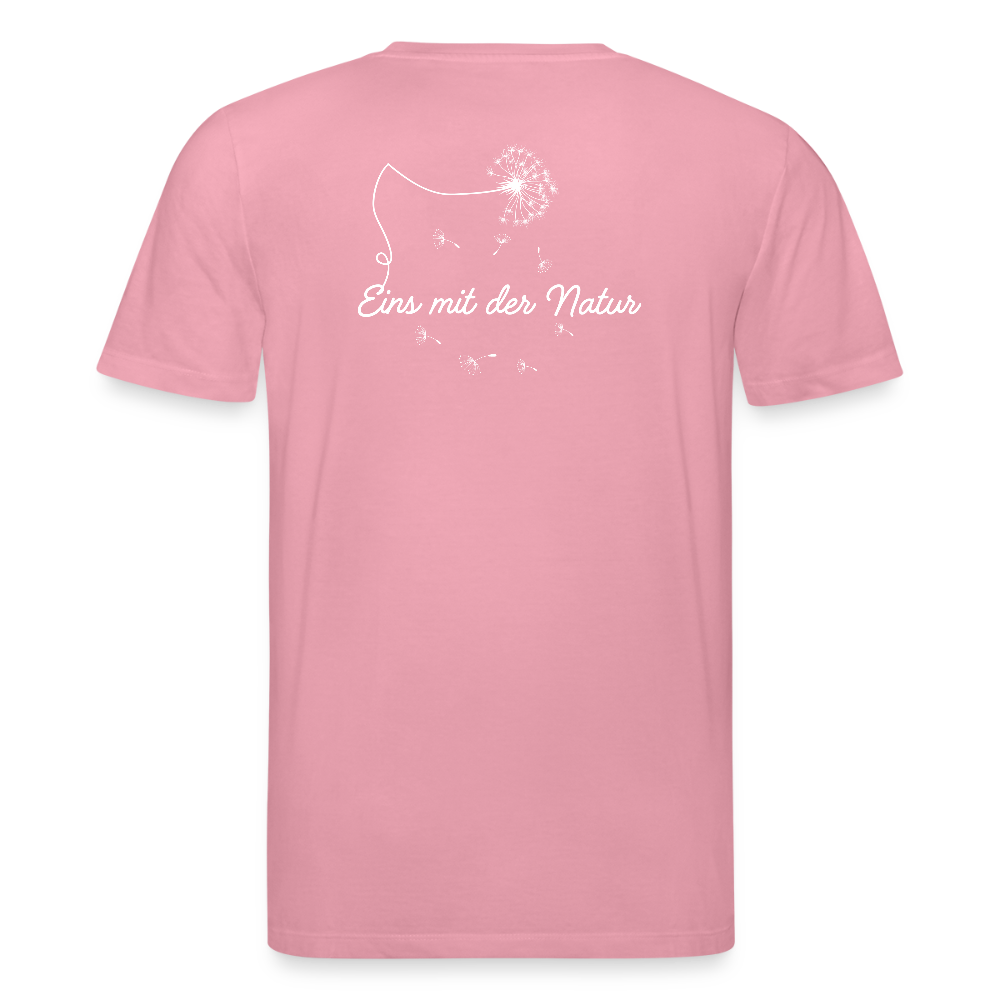 Gesundheit schafft Freiheit (Eins mit der Natur) / 100% Bio T-Shirt Herren - Lila Traum