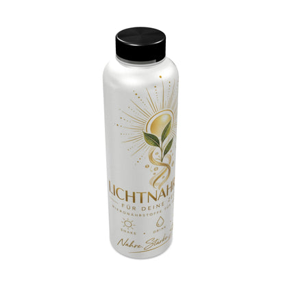 Lichtnahrung - Glasflasche 0,5l (bunt)