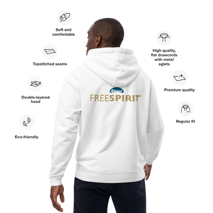 Aquion / FreeSpirit - Hochwertiger Öko Kapuzenpullover