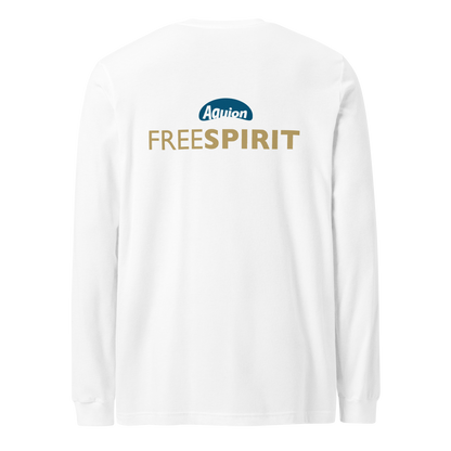 Aquion / FreeSpirit - Langärmeliges Unisex-T-Shirt (NICHT BIO!!!)