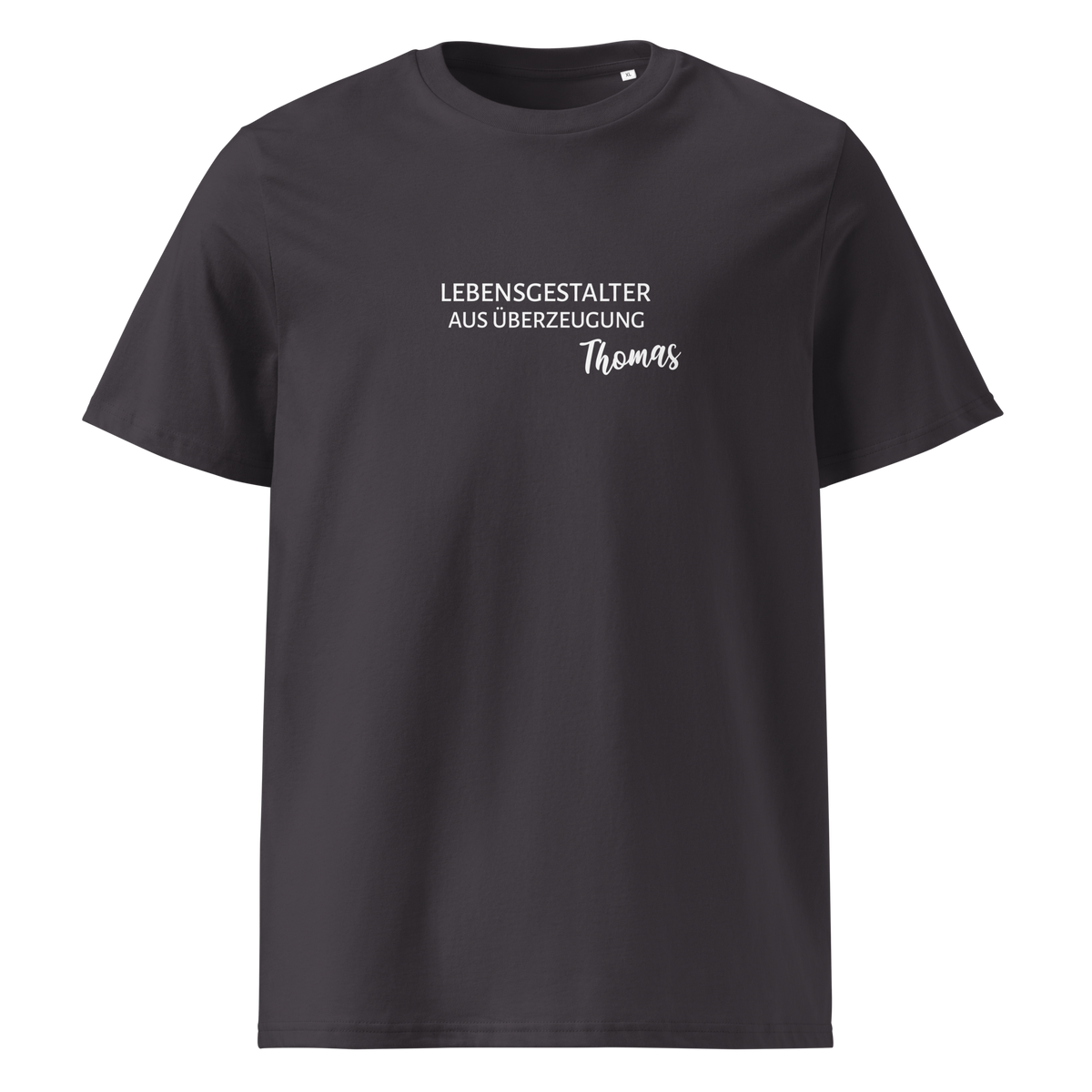Lebensgestalter(in) *NAME - Unisex-Bio-Baumwoll-T-Shirt