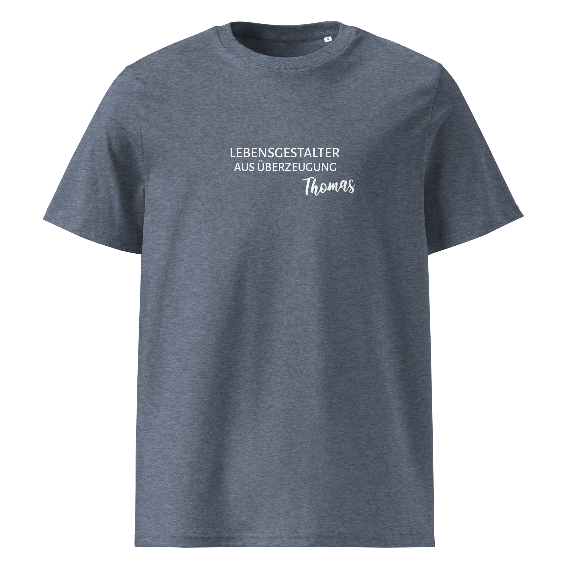 Lebensgestalter(in) *NAME - Unisex-Bio-Baumwoll-T-Shirt