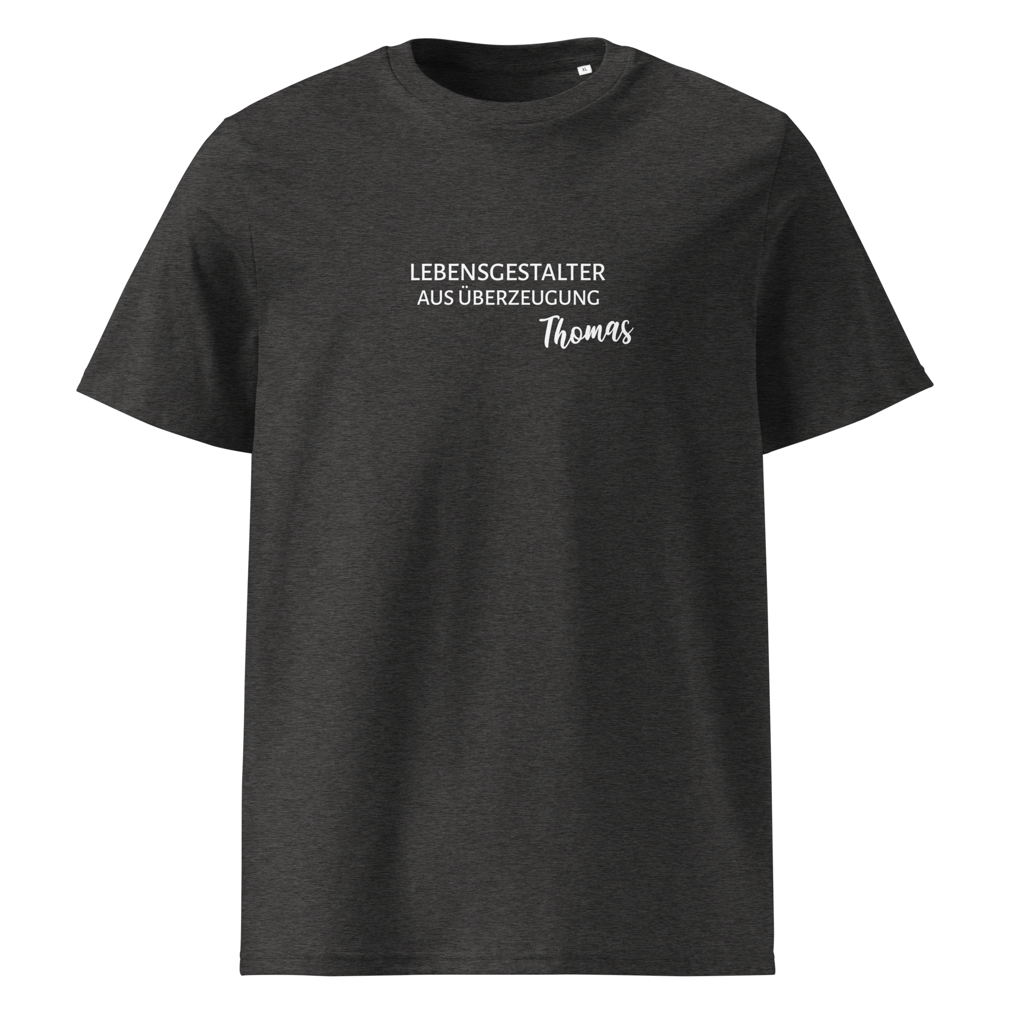 Lebensgestalter(in) *NAME - Unisex-Bio-Baumwoll-T-Shirt