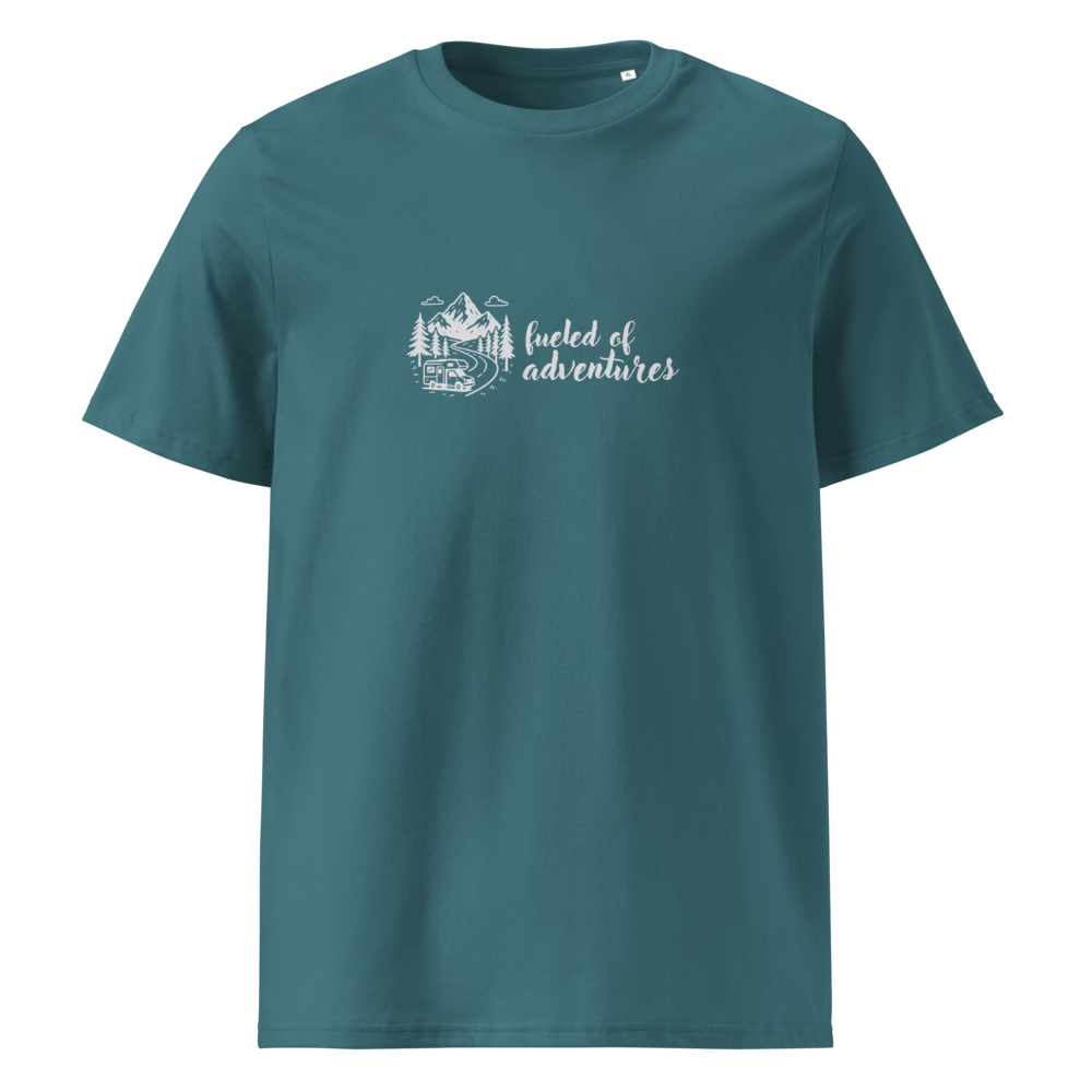 Fueled of Adventures - T-Shirt aus Premium-Baumwolle
